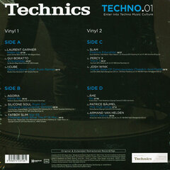 Various - Technics : Techno.01, 2LP, виниловая пластинкаs, 12" vinyl record цена и информация | Виниловые пластинки, CD, DVD | pigu.lt