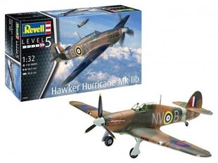 Konstruktorius Revell - Hawker Hurricane Mk.IIB, 1/32, 04968 kaina ir informacija | Konstruktoriai ir kaladėlės | pigu.lt