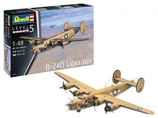 Revell - B-24D Liberator, 1/48, 03831 цена и информация | Конструкторы и кубики | pigu.lt