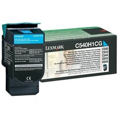 Spausdintuvo kasetė Lexmark (C540H1CG) Return, žydra kaina ir informacija | Kasetės lazeriniams spausdintuvams | pigu.lt