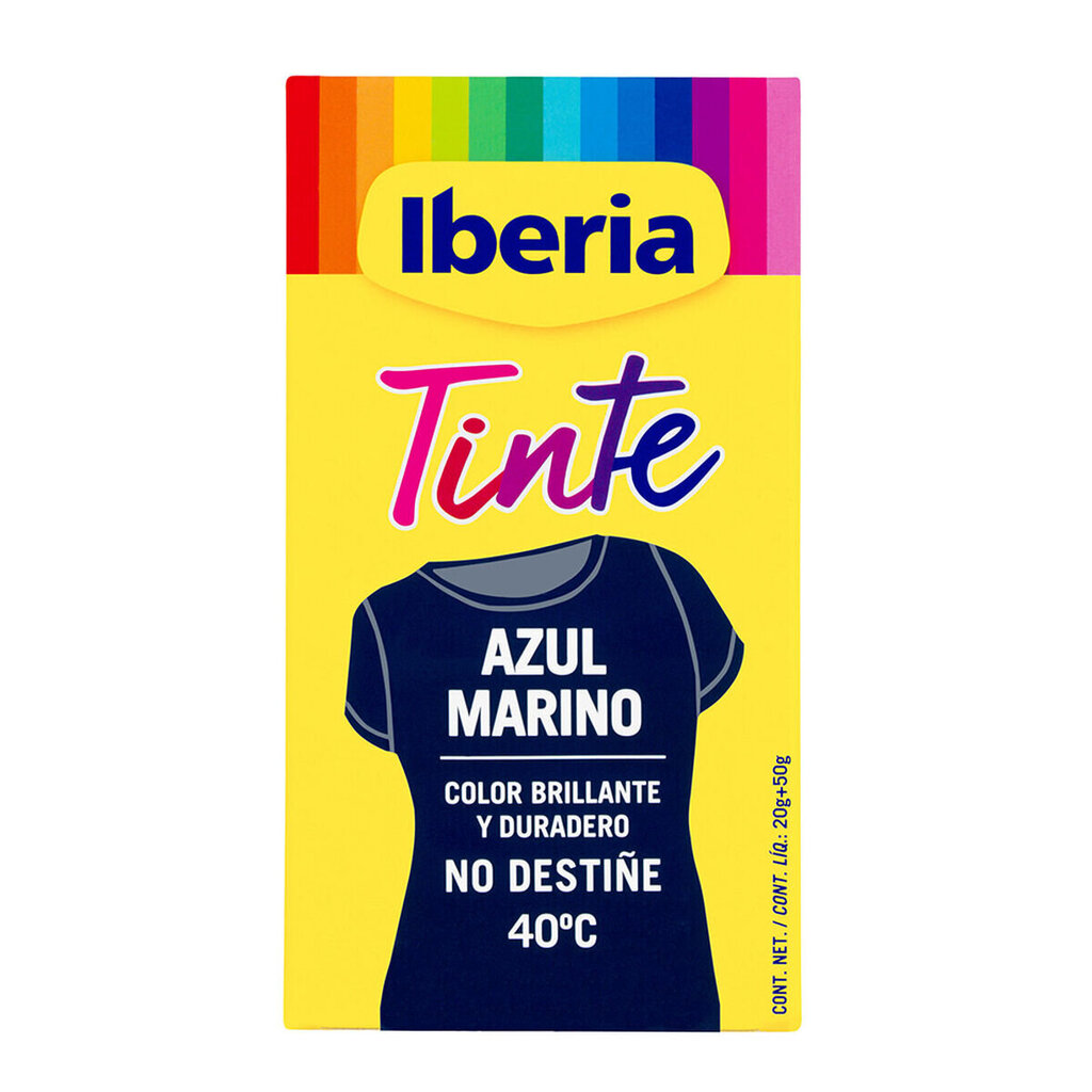 Tintes Iberia drabužių dažai, mėlyni kaina ir informacija | Valikliai | pigu.lt