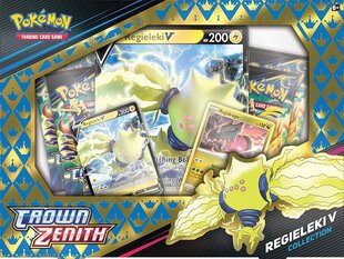 Stalo žaidimas Pokemon TCG Sword & Shield 12.5 Crown Zenith Regieleki V Box, EN kaina ir informacija | Stalo žaidimai, galvosūkiai | pigu.lt