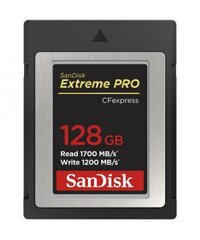 SanDisk CF Express Type 2 128 GB цена и информация | Карты памяти для фотоаппаратов, камер | pigu.lt