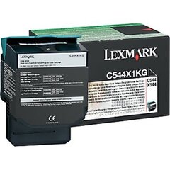 Lexmark C544, X544 BLACK 6K цена и информация | Картриджи для лазерных принтеров | pigu.lt