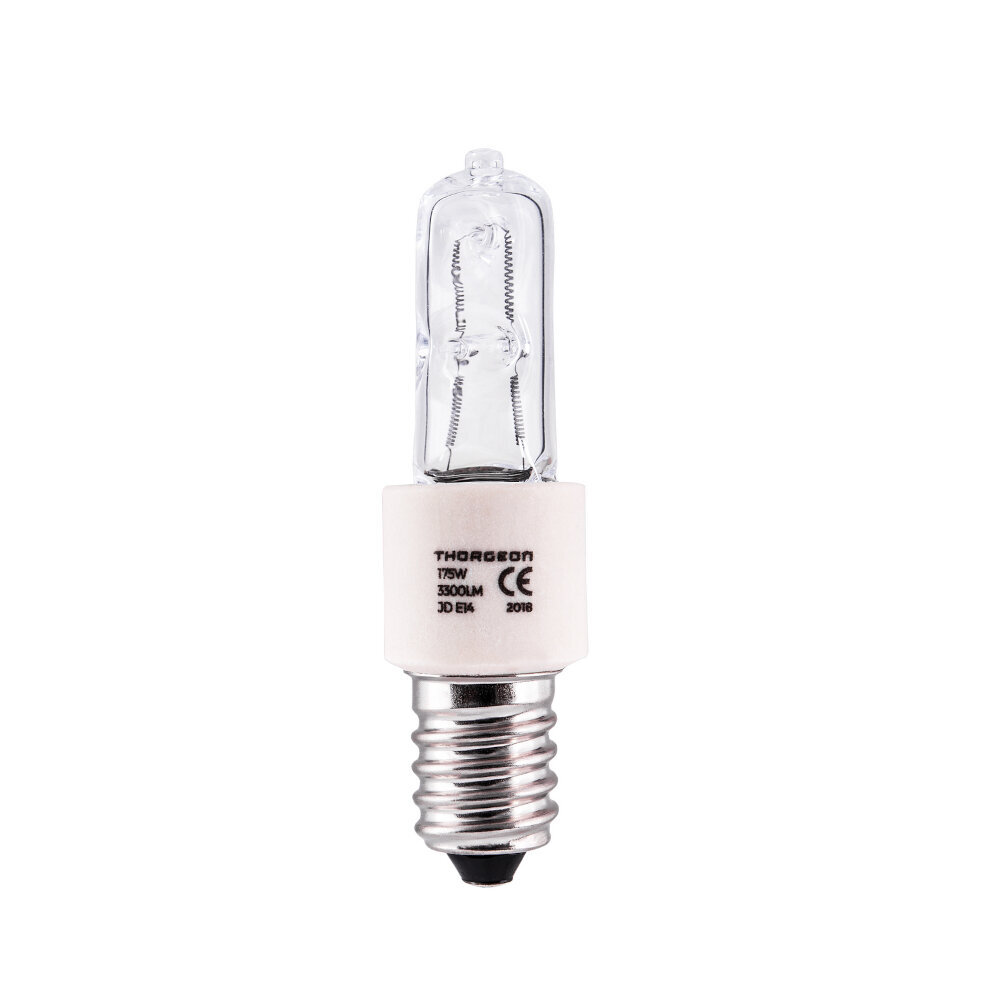 Halogeninė lempa Thorgeon Ceram CR-T 175W E14 T13 3300Lm h70mm kaina ir informacija | Elektros lemputės | pigu.lt