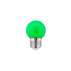 Светодиодная цветная лампа 1Вт G45 240В 20лм PC THORGEON, зеленая цена и информация | Электрические лампы | pigu.lt