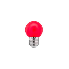 Светодиодная цветная лампа 1Вт G45 240В 10лм PC THORGEON, красная цена и информация | Электрические лампы | pigu.lt