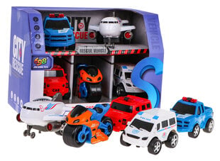Žaislinių automobilių rinkinys kaina ir informacija | Žaislai berniukams | pigu.lt