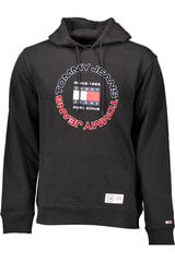 Tommy Hilfiger vyriškas džemperis DM0DM15686, juodas цена и информация | Мужские толстовки | pigu.lt