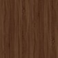 Naktinis staliukas vidaXL, Apdirbta mediena, 50x46x50cm, ruda ąžuolo spalva цена и информация | Spintelės prie lovos | pigu.lt