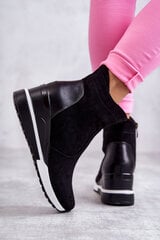 Laisvalaikio batai moterims Rita, juodi цена и информация | Женские сапоги | pigu.lt