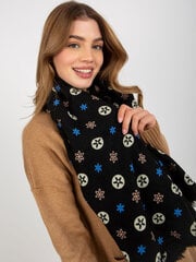 чустка at-ch-23505-1.55 черная цена и информация | Женские шарфы, платки | pigu.lt
