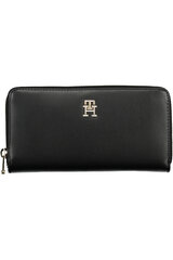 Piniginė moterims Tommy Hilfiger AW0AW14326_NERO_BDS-8720642478563, juoda цена и информация | Женские кошельки, держатели для карточек | pigu.lt