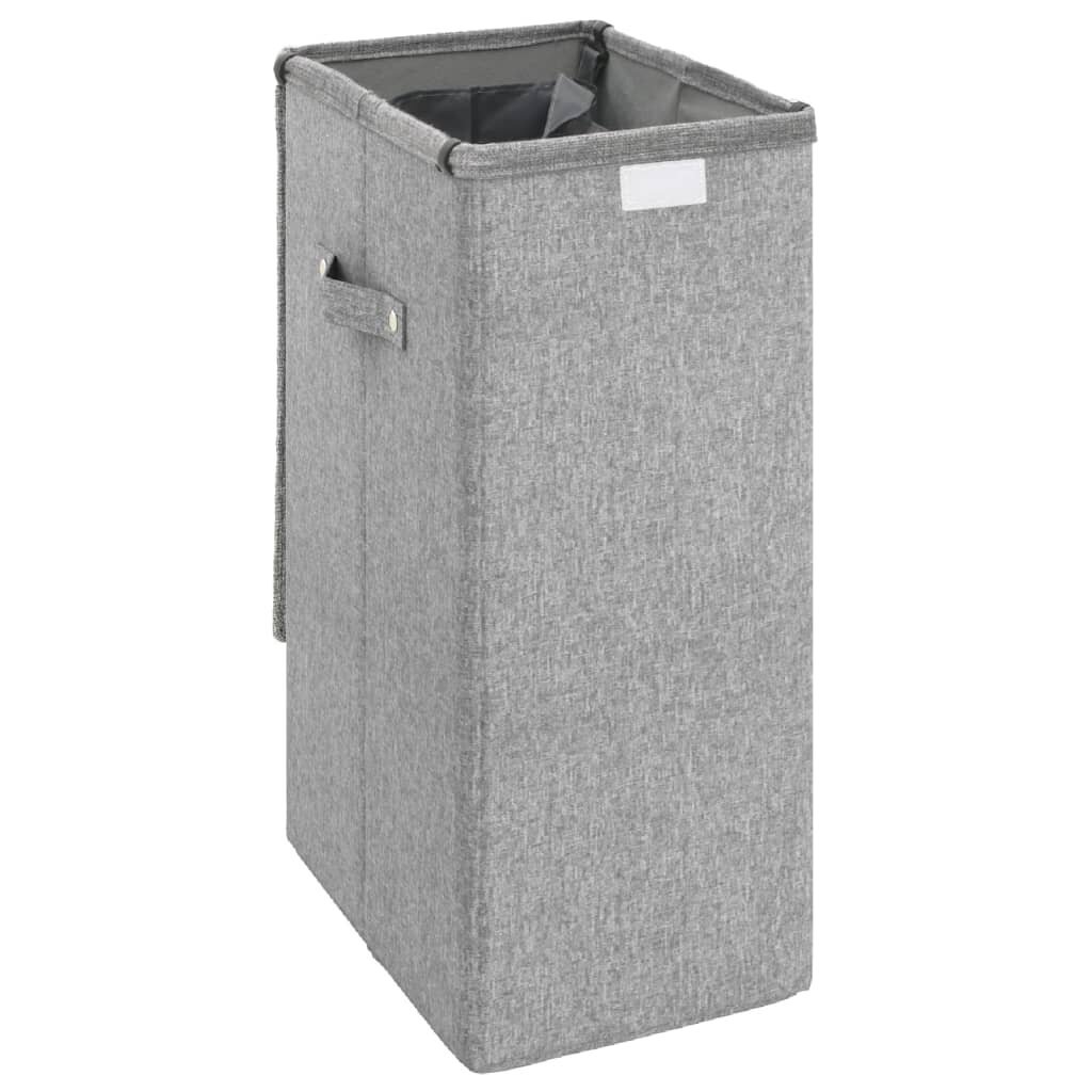 Vidaxl skalbinių dėžė, 26x34,5x59,5cm kaina ir informacija | Vonios kambario aksesuarai | pigu.lt