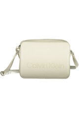 Moteriška rankinė Calvin Klein K60K610180_BIANCO_PC4-8719856918590, balta цена и информация | Женские сумки | pigu.lt