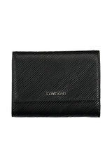 Piniginė moterims Calvin Klein K60K610267_NERO_BAX-8719856921880, juoda kaina ir informacija | Piniginės, kortelių dėklai moterims | pigu.lt