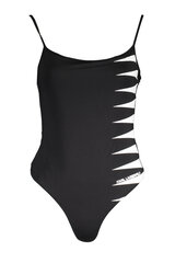 Maudymosi kostiumėlis moterims Karl Lagerfeld Beachwear KL22WOP09_NERO_BLACK-8057502625806, juodas kaina ir informacija | Maudymosi kostiumėliai | pigu.lt