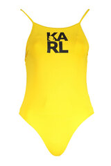 Maudymosi kostiumėlis moterims Karl Lagerfeld Beachwear KL22WOP01_GIALLO_YELLOW-8057502622645, geltonas kaina ir informacija | Maudymosi kostiumėliai | pigu.lt