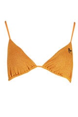 Bikini viršus moterims Karl Lagerfeld Beachwear KL22WTP27_ARANCIO_ORANGE-8057502629743, oranžinis kaina ir informacija | Maudymosi kostiumėliai | pigu.lt