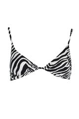 Bikini viršutinė dalis moterims Karl Lagerfeld Beachwear KL22WTP23_NERO_ONLY-ONE-COLOUR-8057502629026, juoda kaina ir informacija | Maudymosi kostiumėliai | pigu.lt