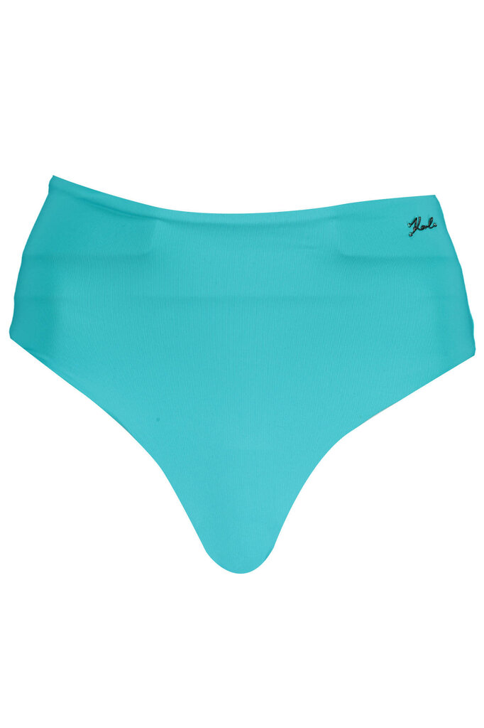 Bikini kelnaitės moterims Karl Lagerfeld Beachwear KL22WBT28_AZZURRO_CERAMIC-8057502622881, mėlynos kaina ir informacija | Maudymosi kostiumėliai | pigu.lt