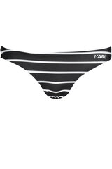 Bikini kelnaitės moterims Karl Lagerfeld Beachwear KL22WBT16_NERO_BLACK-8057502626766, juodos kaina ir informacija | Maudymosi kostiumėliai | pigu.lt