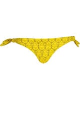 Bikini kelnaitės moterims Karl Lagerfeld Beachwear KL22WBT14_GIALLO_YELLOW-8057502626360, geltonos kaina ir informacija | Maudymosi kostiumėliai | pigu.lt