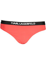 Bikini kelnaitės moterims Karl Lagerfeld Beachwear KL22WBT08_ROSSO_RED-8057502624922, raudonos kaina ir informacija | Maudymosi kostiumėliai | pigu.lt