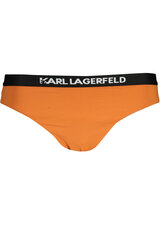 Bikini kelnaitės moterims Karl Lagerfeld Beachwear KL22WBT08_ARANCIO_ORANGE-8057502624885, oranžinės kaina ir informacija | Maudymosi kostiumėliai | pigu.lt