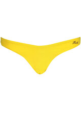 Bikini kelnaitės moterims Karl Lagerfeld Beachwear KL22WBT01_GIALLO_YELLOW-8057502622041, geltonos kaina ir informacija | Maudymosi kostiumėliai | pigu.lt