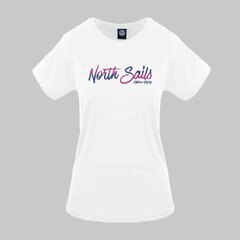 North Sails marškinėliai moterims, Balti цена и информация | Женские футболки | pigu.lt