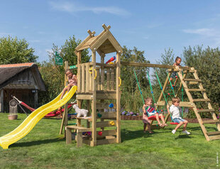 Žaidimo aikštelė Jungle Gym Teepee 2-Climb kaina ir informacija | Vaikų žaidimų nameliai | pigu.lt