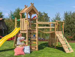 Žaidimo aikštelė Jungle Gym Teepee Clatter Bridge kaina ir informacija | Vaikų žaidimų nameliai | pigu.lt