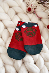 Kalėdinės kojinės vaikams Cosas 23032-222 цена и информация | Носки, колготки для девочек | pigu.lt