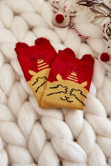 Kalėdinės kojinės vaikams Bear Cosas 23033-222 kaina ir informacija | Kojinės, pėdkelnės mergaitėms | pigu.lt