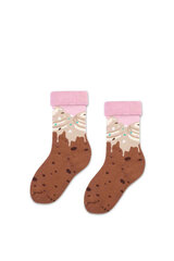 Kojinės vaikams Zooxy Terry Warm Winter Hot Chocolate 23512-248 цена и информация | Носки, колготки для девочек | pigu.lt