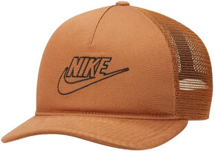 Кепка Nike Nsw Clc99 Futura Trkr Brown DC3984 270 DC3984 270 цена и информация | Мужские шарфы, шапки, перчатки | pigu.lt