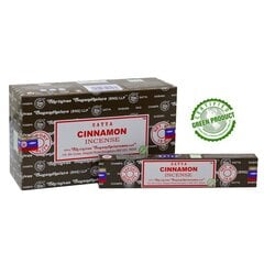 Smilkalų lazdelės Cinnamon, Satya, 15g kaina ir informacija | Namų kvapai | pigu.lt