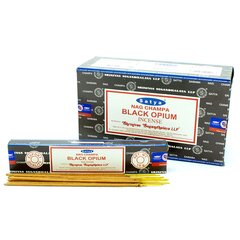 Smilkalų lazdelės Black Opium, Satya, 15g цена и информация | Ароматы для дома | pigu.lt