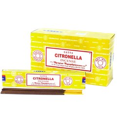 Smilkalų lazdelės Citronella, Satya, 15g kaina ir informacija | Namų kvapai | pigu.lt