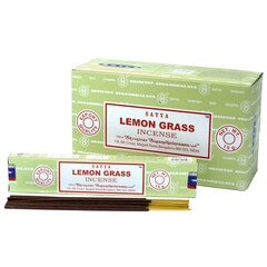 Smilkalų lazdelės Lemon Grass, Satya, 15g kaina ir informacija | Namų kvapai | pigu.lt