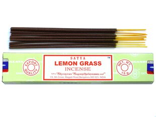 Smilkalų lazdelės Lemon Grass, Satya, 15g kaina ir informacija | Namų kvapai | pigu.lt