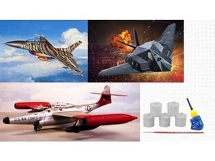 Подарочный набор Revell - US Air Force 75th Anniversary, 1/72, 05670 цена и информация | Конструкторы и кубики | pigu.lt