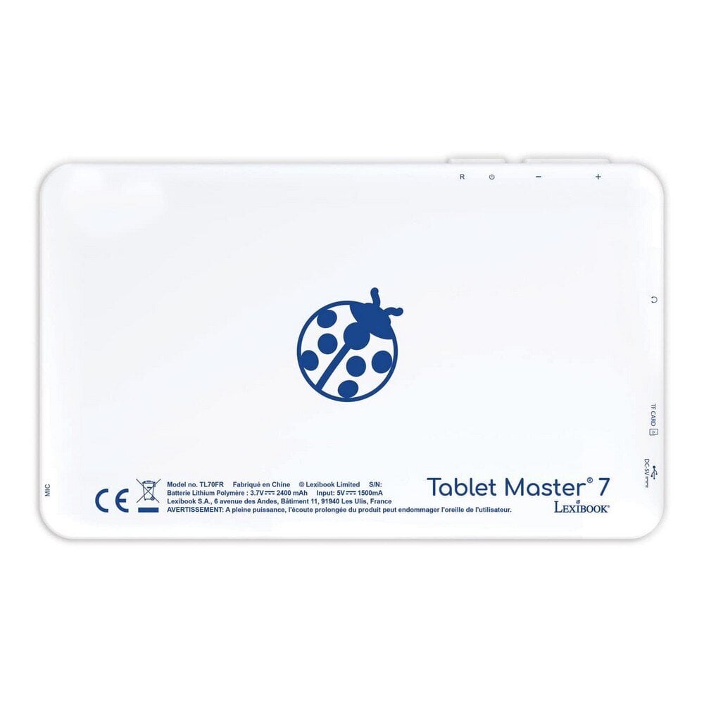 Lexibook LexiTab Master 7 32 GB Blue TL70FR kaina ir informacija | Planšetiniai kompiuteriai | pigu.lt