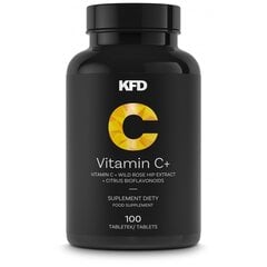 Maisto papildas Vitamin C+, 100 tab. цена и информация | KFD Защитные, дезинфицирующие средства, медицинские товары | pigu.lt