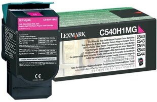 Spausdintuvo kasetė Lexmark (C540H1MG) Return, purpurinė kaina ir informacija | Kasetės lazeriniams spausdintuvams | pigu.lt