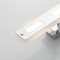 Хромированный светодиодный потолочный светильник Lindby Lavea цена и информация | Потолочные светильники | pigu.lt