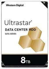 Western Digital Ultrastar DC HC320 3,5 дюйма, 8000 ГБ, Serial ATA III цена и информация | Внутренние жёсткие диски (HDD, SSD, Hybrid) | pigu.lt