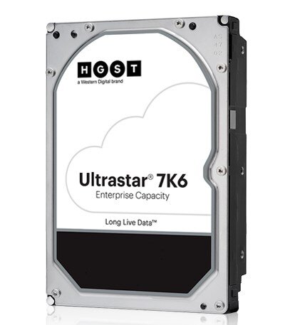 Western Digital Ultrastar 7K6 3.5" 6000 GB SAS kaina ir informacija | Vidiniai kietieji diskai (HDD, SSD, Hybrid) | pigu.lt