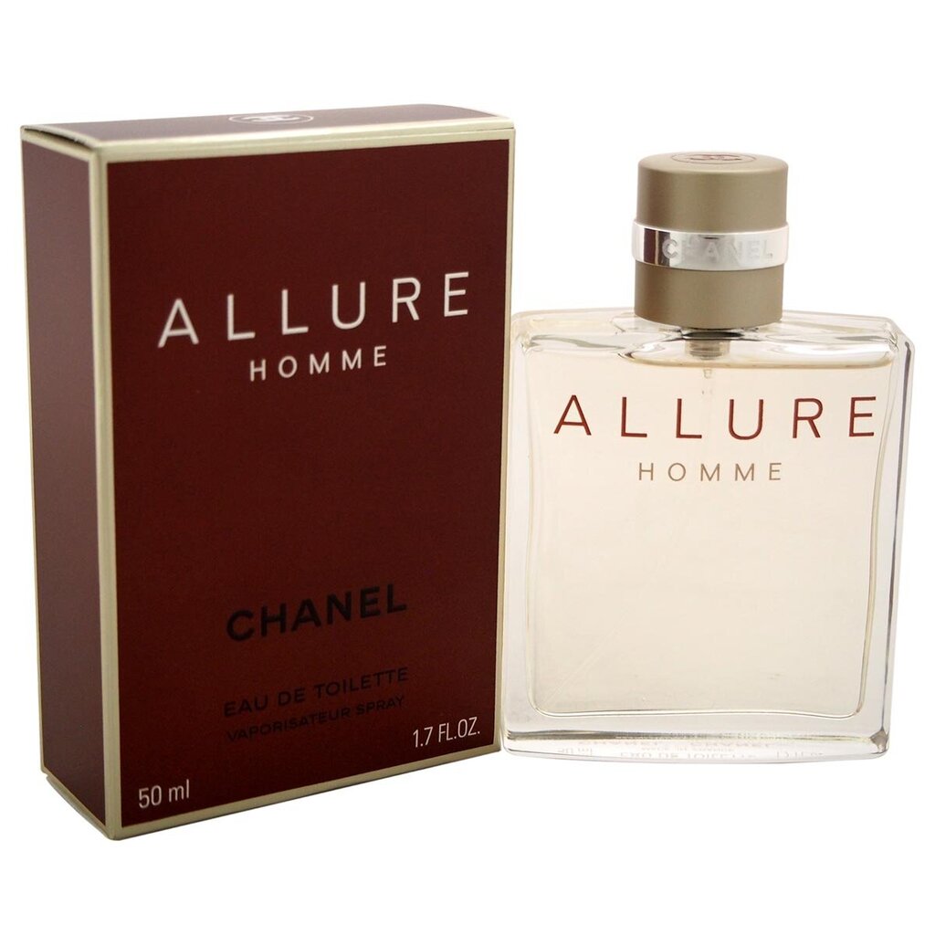 Tualetinis vanduo Chanel Allure Homme EDT vyrams 50 ml kaina ir informacija | Kvepalai vyrams | pigu.lt